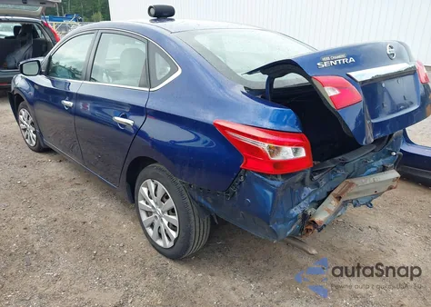 2017 Nissan Sentra S from USA, damaged, VIN 3N1AB7AP4HY312233